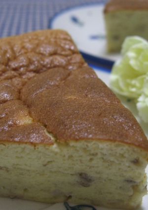 バナナのしっとりスフレケーキ♫♬-レシピのメイン写真