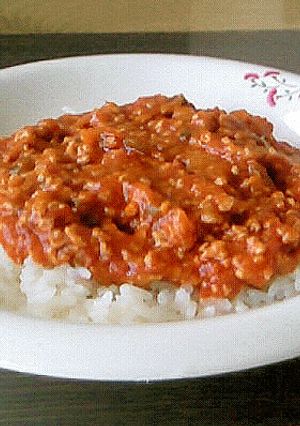 バターライスとボロネーゼのあんかけ丼-レシピのメイン写真