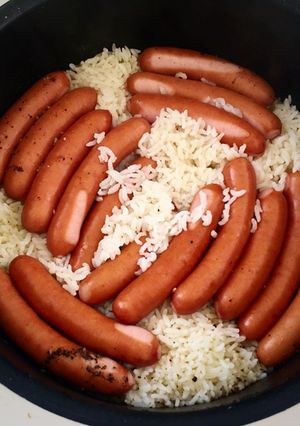 ソーセージの炊き込みご飯-レシピのメイン写真