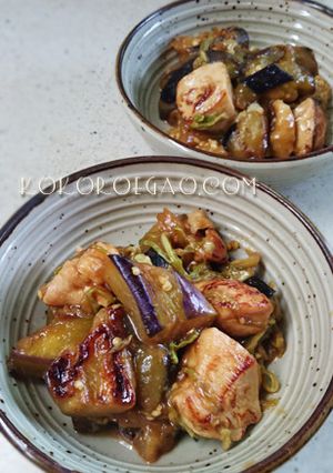 鶏肉と茄子の味噌炒め-レシピのメイン写真