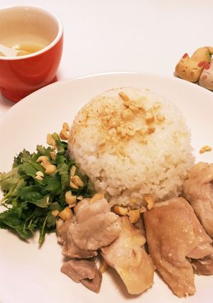 シンガポール風★チキンライス♬-レシピのメイン写真