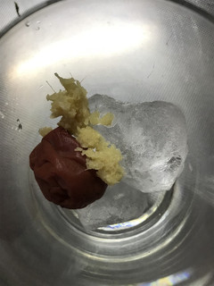 夏のさっぱり梅しょうが出汁-レシピのメイン写真