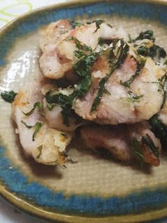 ジューシー✿鶏モモ肉と大葉の塩炒め-レシピのメイン写真