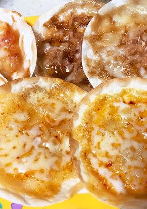 餃子の皮で3種類のピザ-レシピのメイン写真