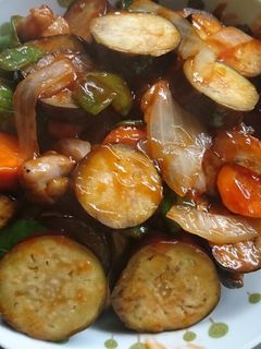 夏野菜の酢豚-レシピのメイン写真