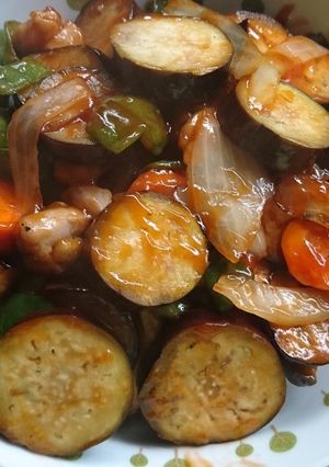 夏野菜の酢豚-レシピのメイン写真