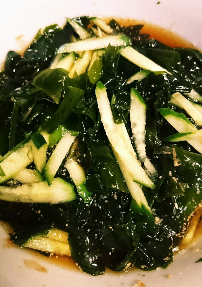 簡単!!きゅうりとわかめの麺つゆ和え-レシピのメイン写真