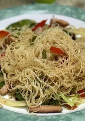 ベーコンDE焼きビーフン-レシピのメイン写真