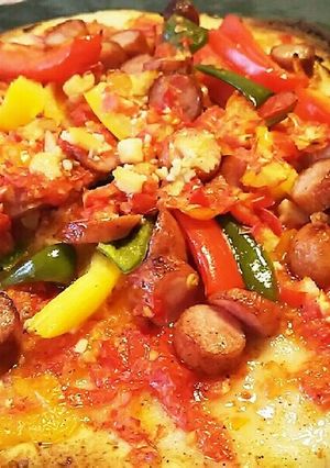 トマトpizza-レシピのメイン写真