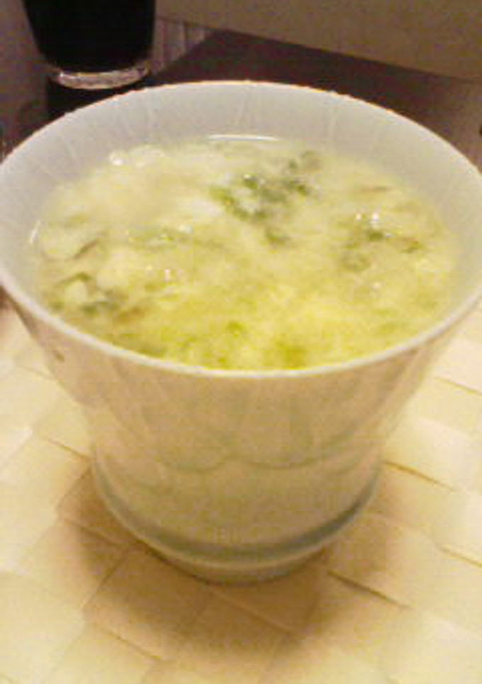 白菜と卵のsoup-レシピのメイン写真
