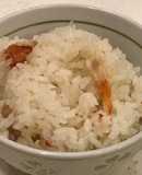 圧力鍋で、金目鯛の干物の炊き込みご飯＋α