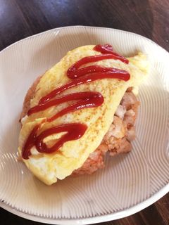 〈改良版〉簡単とろとろ♡チキンオムライス-レシピのメイン写真