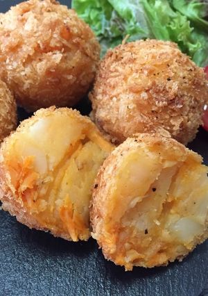 ごま油するめキムチの簡単コロッケ-レシピのメイン写真