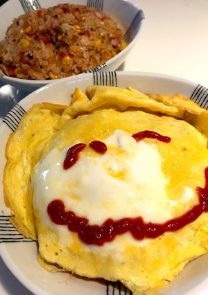 小学生のお留守番ランチ②オムライス-レシピのメイン写真