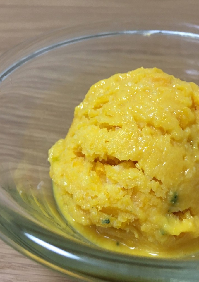 豆乳と甘酒の南瓜アイスクリーム-レシピのメイン写真