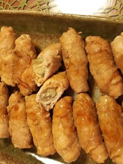 みょうがの肉巻き 焼き肉のたれで~-レシピのメイン写真
