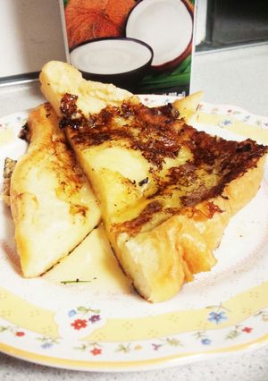 フレンチトースト!!ココナッツ風味-レシピのメイン写真