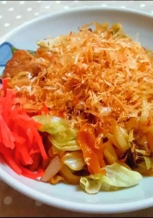 シンプルな焼きうどん-レシピのメイン写真
