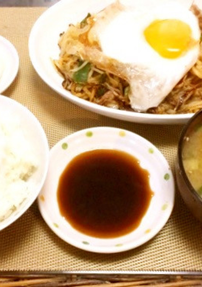 日田風★永楽の焼きそば定食-レシピのメイン写真