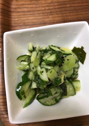 キウイ酢の物-レシピのメイン写真