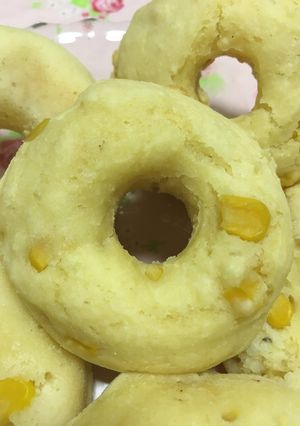 HMとおからのヘルシー焼きコーンドーナツ-レシピのメイン写真