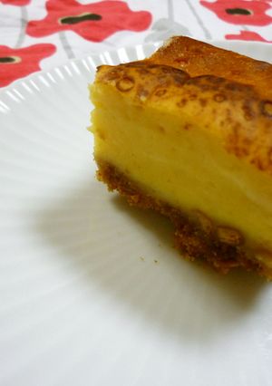 ベイクドチーズケーキ風ヨーグルトケーキ-レシピのメイン写真