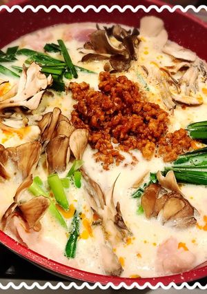 夏にも手に入る材料で作る☆豆乳坦々鍋☆-レシピのメイン写真