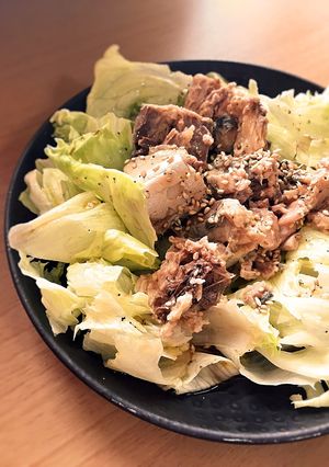 超簡単！すぐに食べれる鯖缶サラダ-レシピのメイン写真