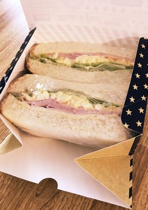 旦那さん弁当♡サンドイッチ-レシピのメイン写真