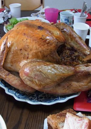 クリスマスにもOK！本格ローストターキー-レシピのメイン写真