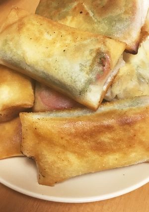 【超簡単】トマチーズ春巻き-レシピのメイン写真