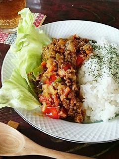 夏野菜のドライカレー-レシピのメイン写真