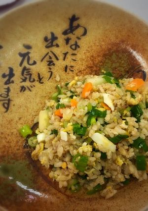 冷やご飯を炊飯器の中でチャーハン-レシピのメイン写真
