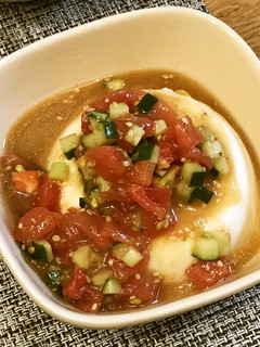 冷奴の焼肉のたれアレンジ!-レシピのメイン写真