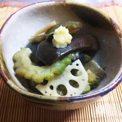 รูปของ 夏野菜の揚げびたし風