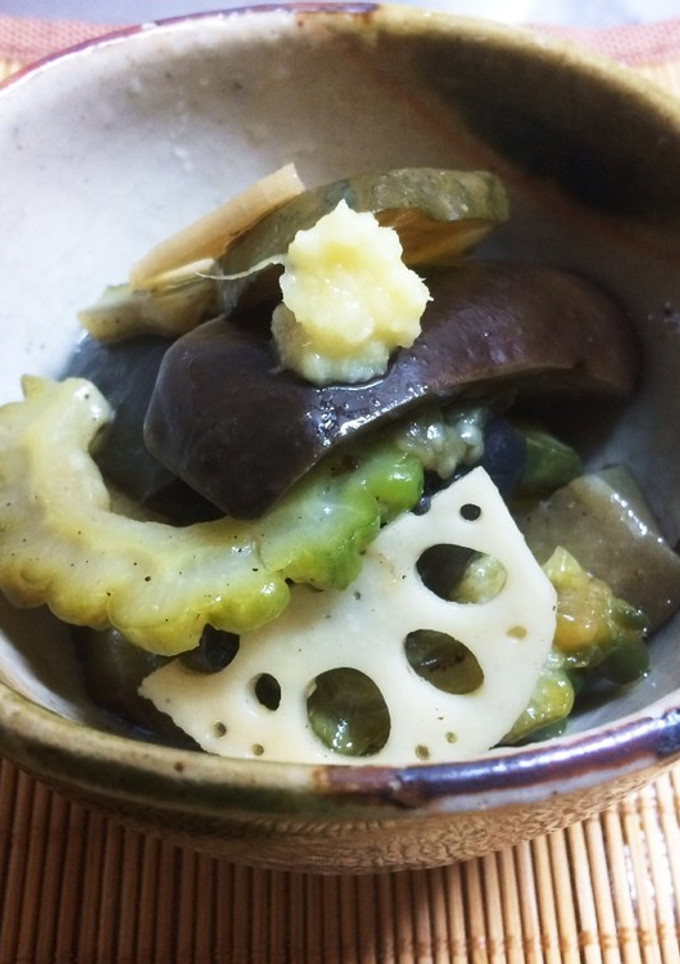 夏野菜の揚げびたし風-レシピのメイン写真