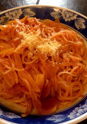 ナポリタン風そうめん-レシピのメイン写真
