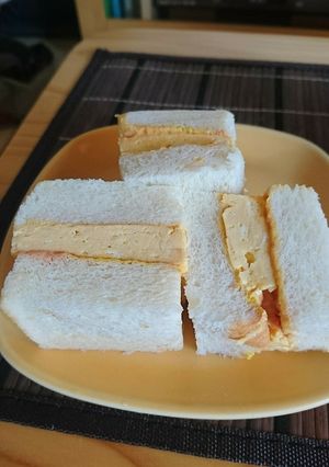 斬新！玉子サンド美味！-レシピのメイン写真
