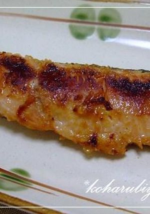 **鮭の味噌漬け焼き**-レシピのメイン写真