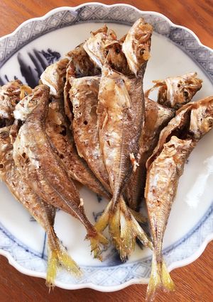 釣ったアジコで②唐揚げ〜塩味〜-レシピのメイン写真
