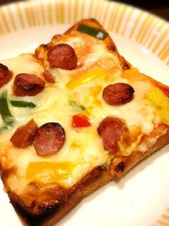ピザトースト-レシピのメイン写真