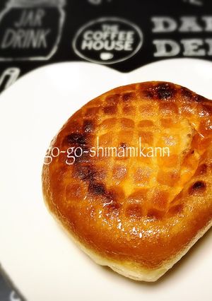 冷凍エンゼルクリーム(冷凍ドーナツ)焼き-レシピのメイン写真