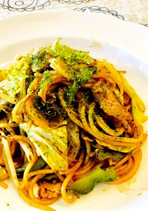 アメリカ★パスタで作る★おいしい焼きそば-レシピのメイン写真