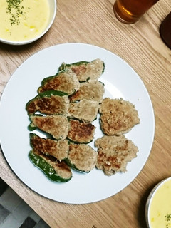 ピーマンの肉詰め-レシピのメイン写真