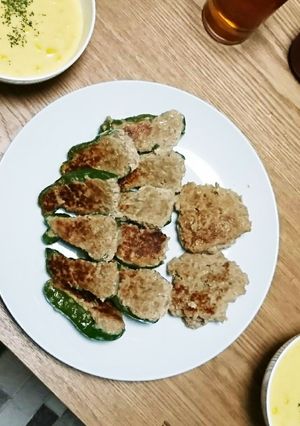 ピーマンの肉詰め-レシピのメイン写真