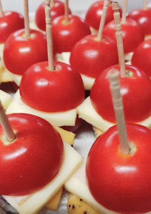 ミニトマトのピンチョス-レシピのメイン写真