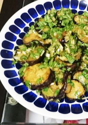 ナスと水菜の味噌和え♡-レシピのメイン写真