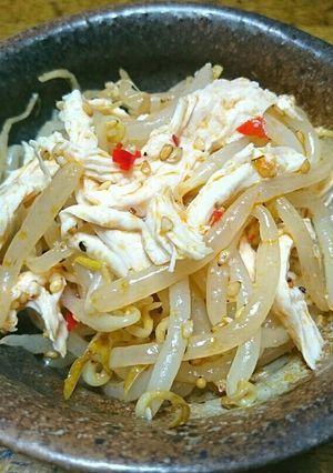 もやしと鶏ささみの塩麹ナムル-レシピのメイン写真