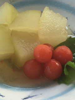 とうがんとミニトマトの含め煮-レシピのメイン写真