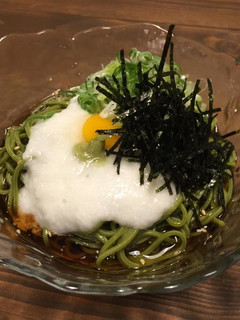 【夏の定番】◎とろろでさっぱり茶そば◎-レシピのメイン写真